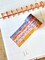 Summer Wildflowers Purple Coral Pink Yellow Periwinkle Washi Tape Set June 2025 - W134
